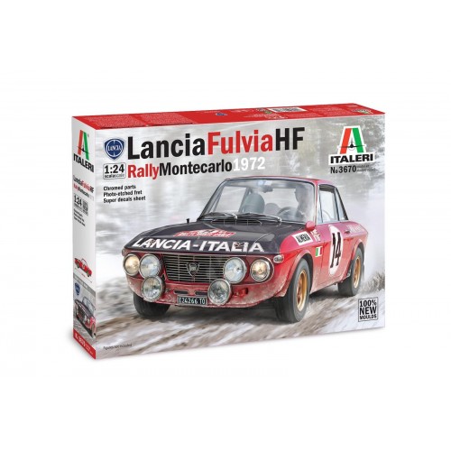1/24 Italeri Lancia Fulvia HF Rally Montecarlo 1972 3670